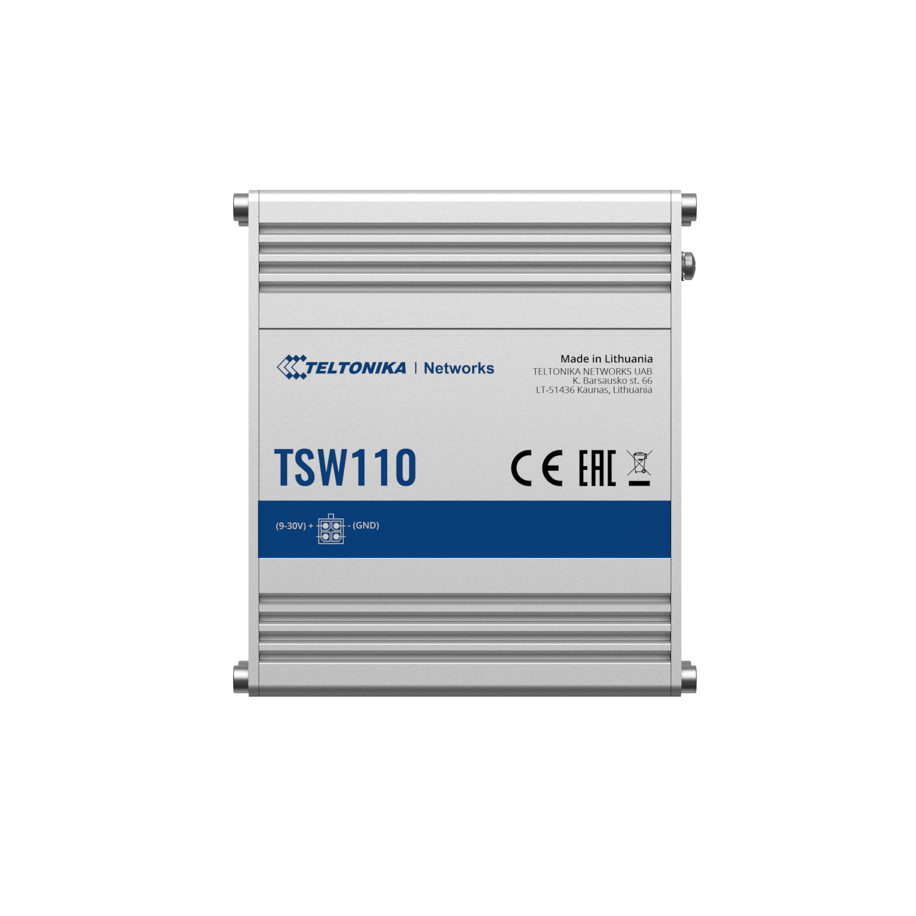 Frontalansicht des TSW110.