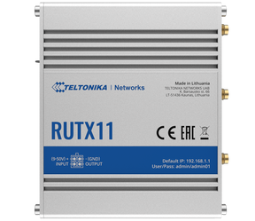 Bild eines RUTX11 von vorne.