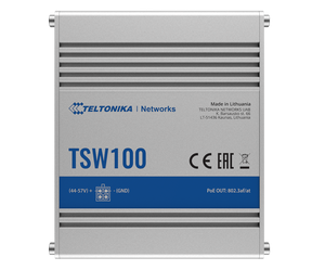 Frontalansicht eines silbernen TSW100.